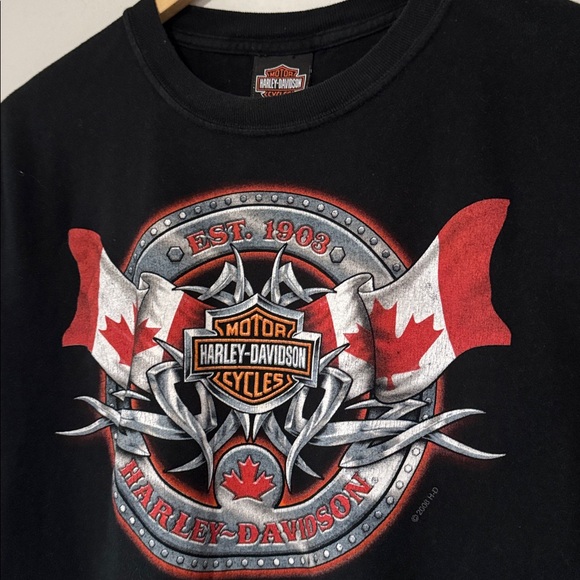 Vintage Harley Davidson T-Shirt / 2006 / Large / Owen Sound Ontario - Picture 7 of 7